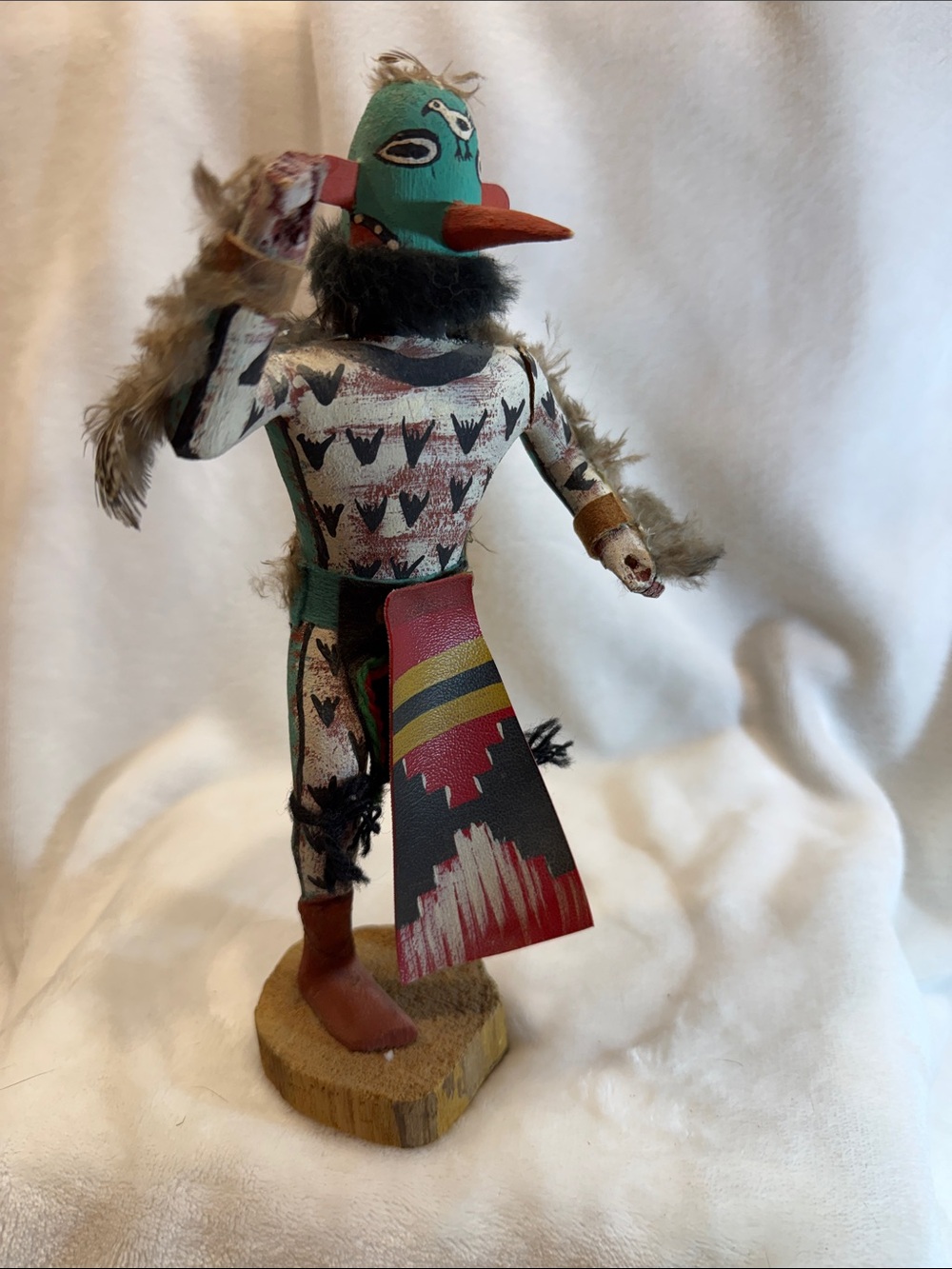 Very old Hummingbird Katchina. Needs loving home and restoration